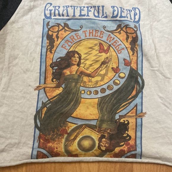 Vintage 1995 Grateful Dead Jerry Garcia Fare Thee Well T Shirt Made in USA - Picture 2 of 6